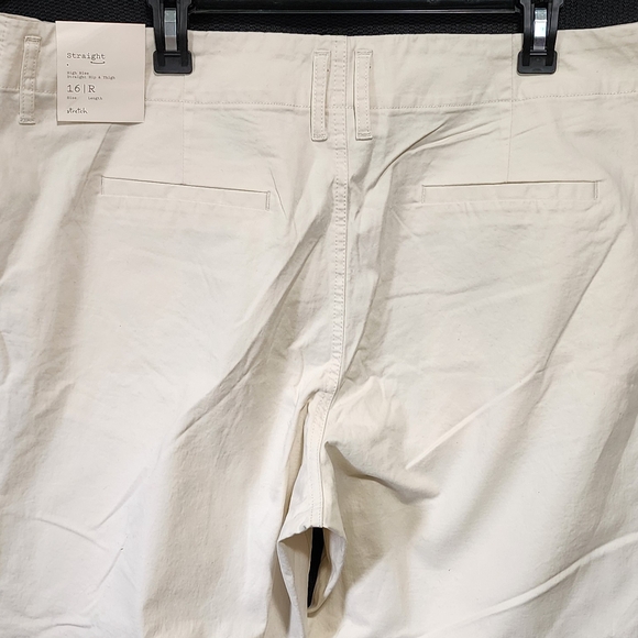 a new day Women's Cream Straight Leg Pants - Picture 4 of 9